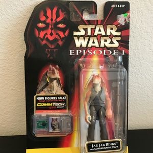 1998 - Star Wars Episode 1 -- Jar Jar Binks - Hasbro #84077